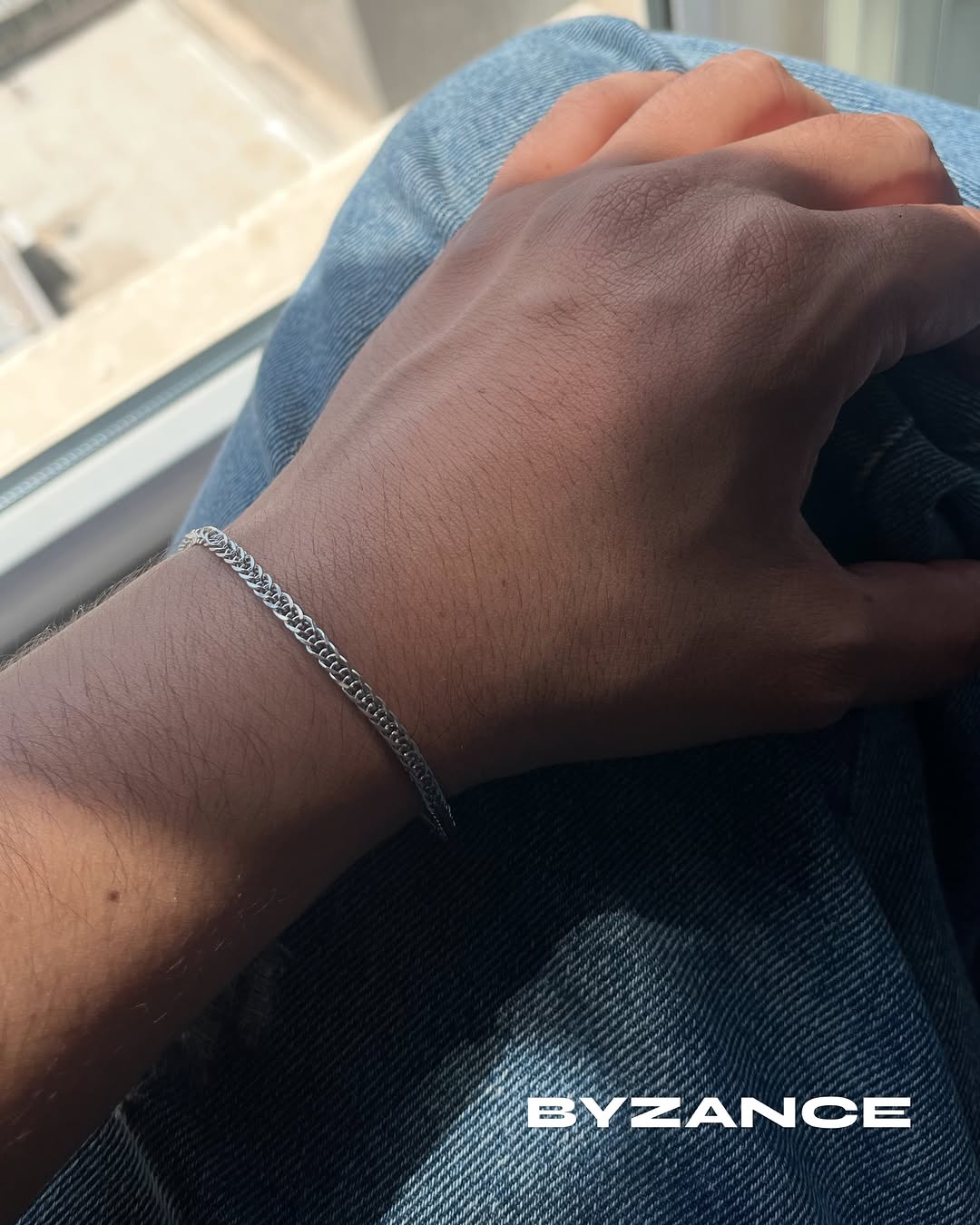 دستبند نقره ۹۲۵ مدل میرو